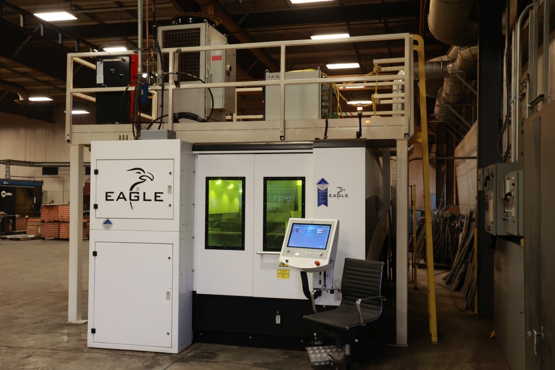 2020 Eagle Inspire 1530 F15.0 Fiber Laser Cutting System (5241)